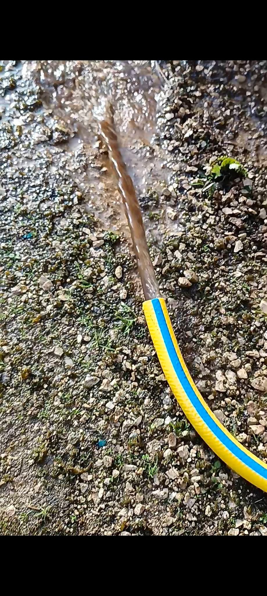 Eau chargée lors du désembouage